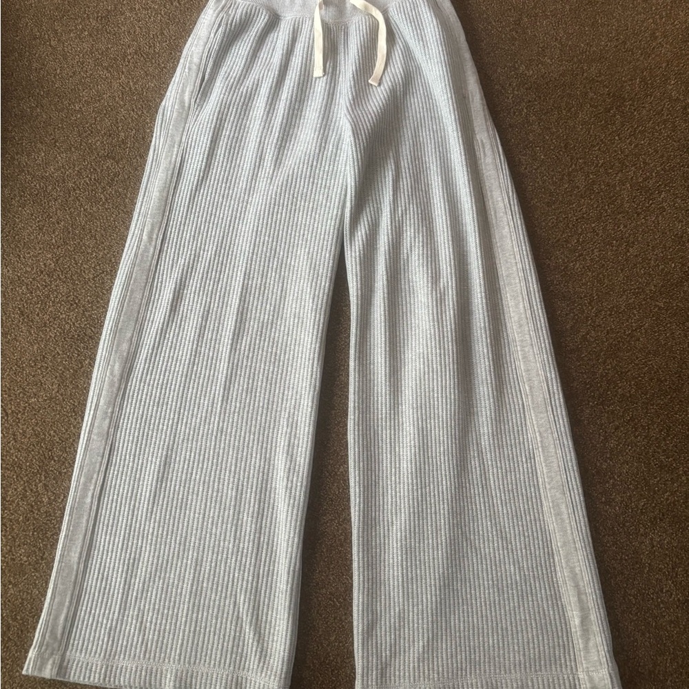 Aerie Essential Waffle Trouser - Picture 6 of 8